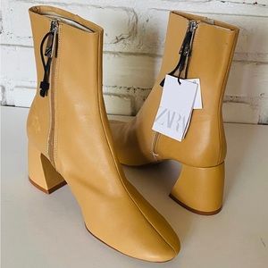 ZARA Camel BOOTS